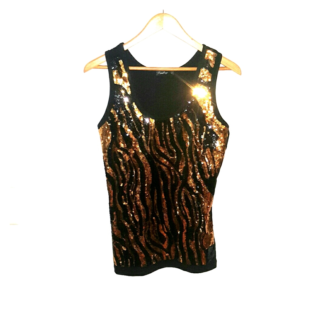 Dressy holiday tank